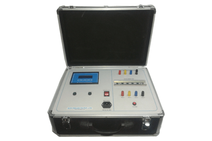 This is a portable test set up for demonstrating the operational characteristics of a residual current device